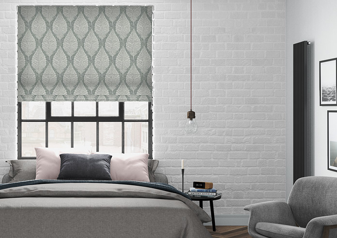 Treasure, Chrome - Twist&Fit Roman Blind - Image 3